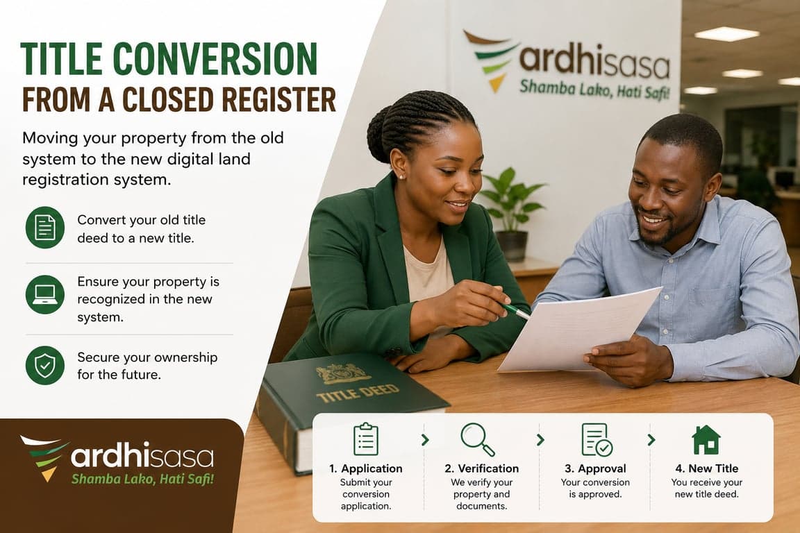 Nairobi Title Deeds: Conversion vs. Ardhi Sasa Enumeration